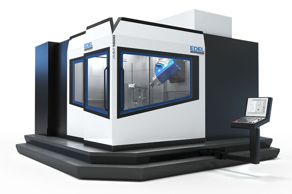 Universele 5/6-assige bewerkingscentra. Industrieel ontwerp van machinebehuizingen.