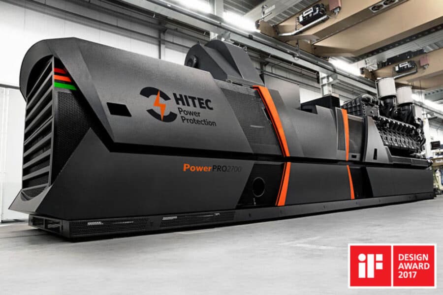 Machine design, industrial design and engineering for a machine covering. Product design for industrial machinery. IF award. PowerPRO UPS-systeem